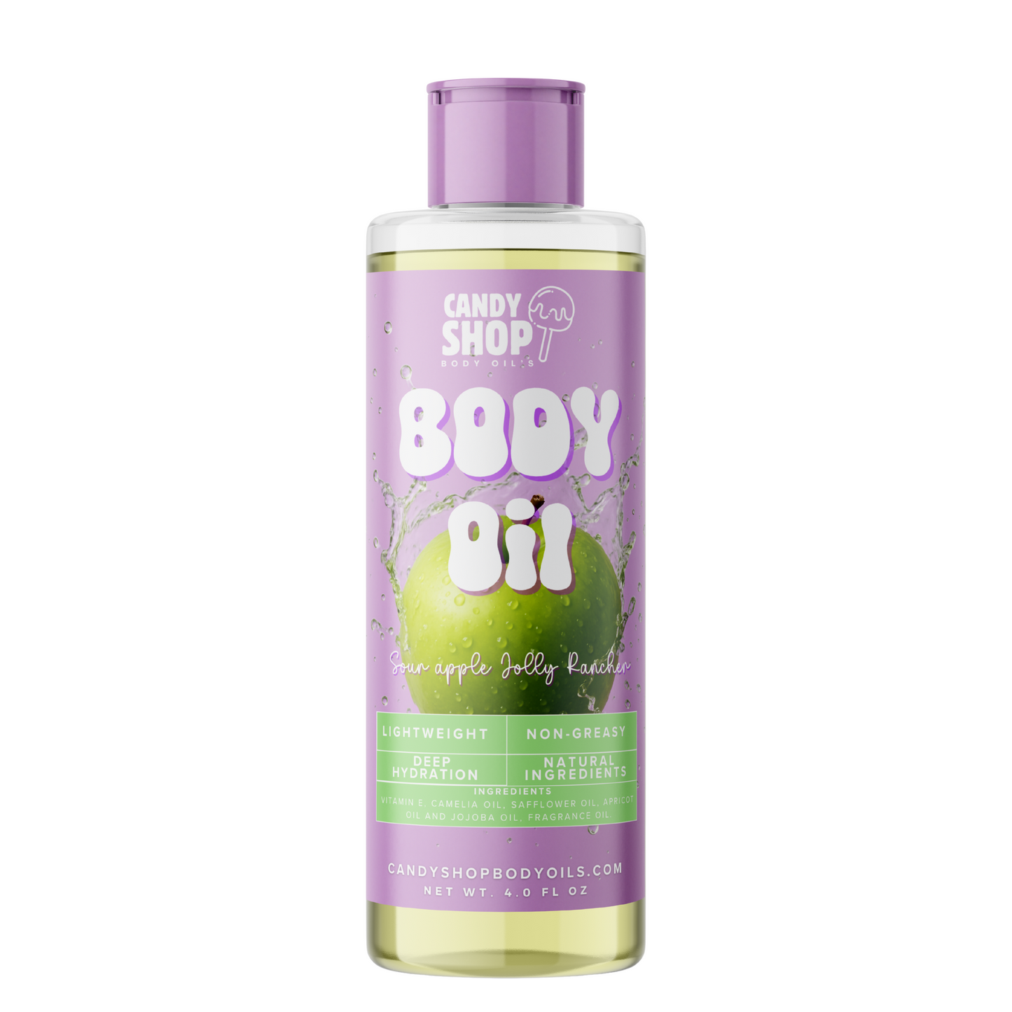 Sour Apple Jolly Rancher Body Oil
