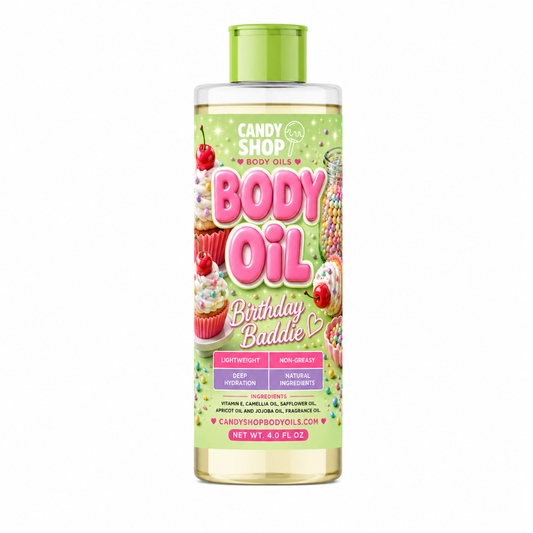 Birthday Baddie Body Oil