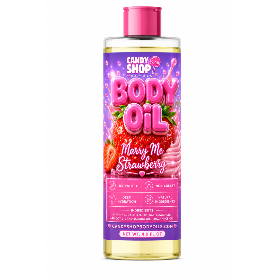 Marry Me Strawberry Body Oil