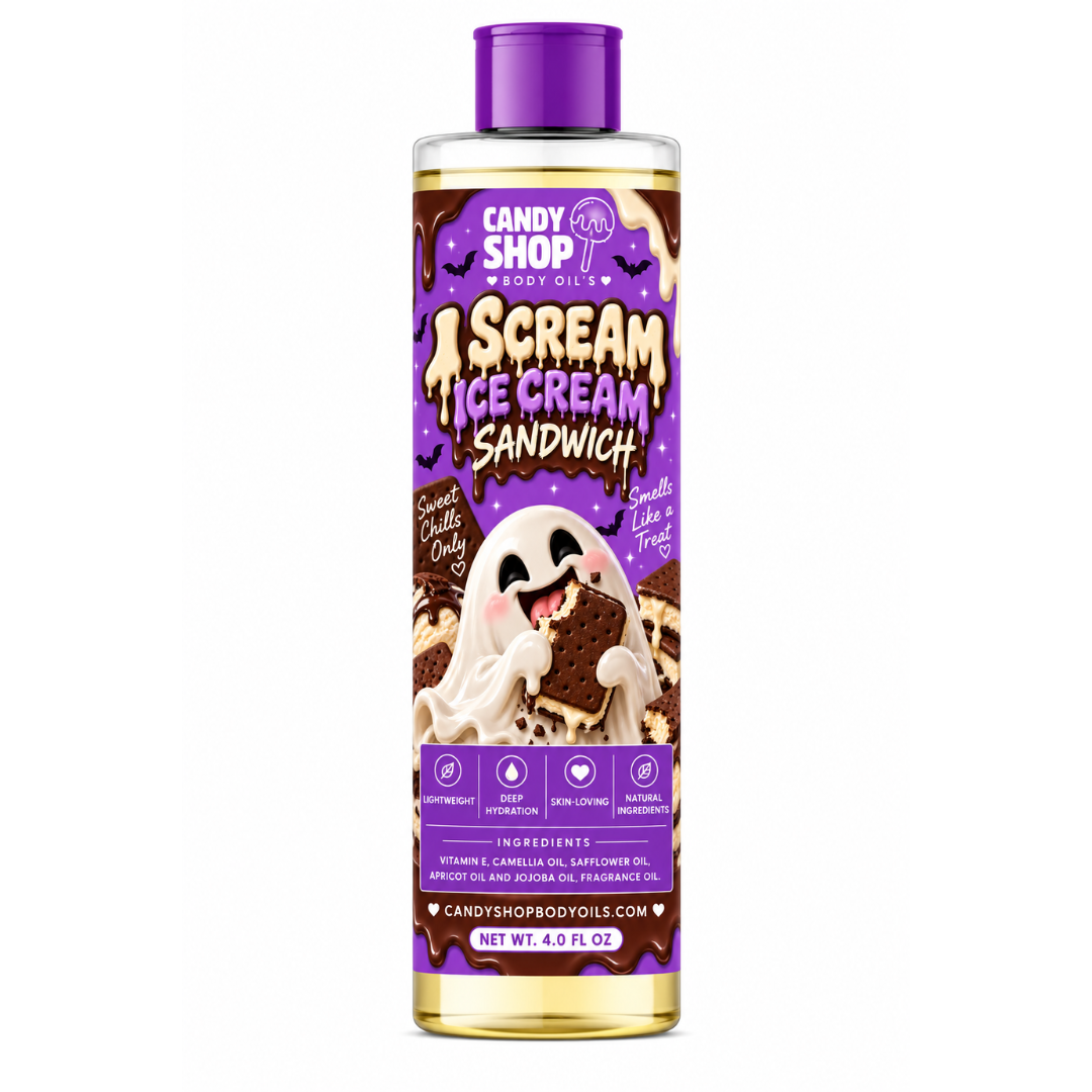 I Scream Ice Cream Sandwich Body Oil